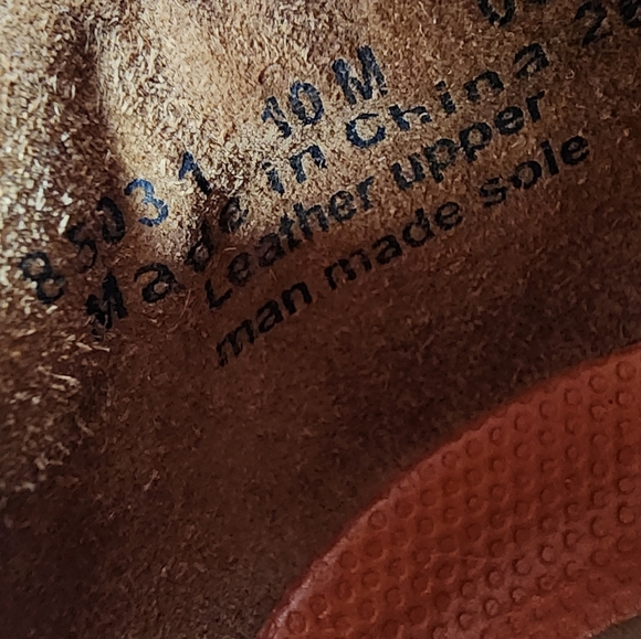 Clark's Unstructured Leather Slip On Loafers Black Size 10M - Picture 3 of 15